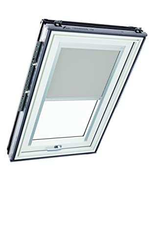 Original Roto Verdunkelungsrollo ZRV - Nahezu vollständige Verdunkelung - Führungsschiene Silber - Dachfenster Baureihe Designo R6/R8, i8 und Classic 64/84 - Größe 094/078 | 09/07 - Farbe Hellgrau Original Roto Verdunkelungsrollo ZRV - Nahezu vollständige Verdunkelung - Führungsschiene Silber - Dachfenster Baureihe Designo R6/R8, i8 und Classic 64/84 - Größe 094/078 | 09/07 - Farbe Hellgrau von Roto