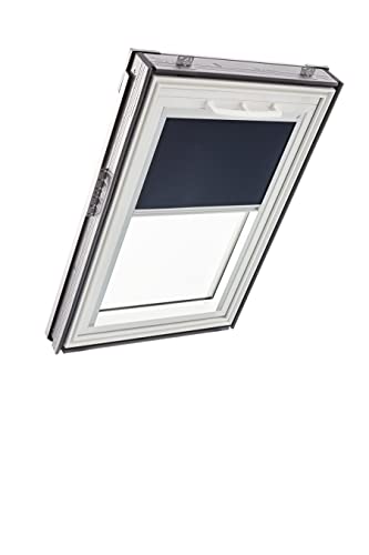 Original Roto Verdunkelungsrollo ZRV - Nahezu vollständige Verdunkelung - Führungsschiene Silber - Für Dachfenster der Baureihe Q - Größe 055/098 | 05/09 - Stofffarbe Blau Original Roto Verdunkelungsrollo ZRV - Nahezu vollständige Verdunkelung - Führungsschiene Silber - Für Dachfenster der Baureihe Q - Größe 055/098 | 05/09 - Stofffarbe Blau von Roto