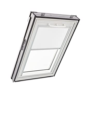 Original Roto Verdunkelungsrollo ZRV - Nahezu vollständige Verdunkelung - Führungsschiene Silber - Für Dachfenster der Baureihe Q - Größe 078/098 | 07/09 - Stofffarbe Weiß Original Roto Verdunkelungsrollo ZRV - Nahezu vollständige Verdunkelung - Führungsschiene Silber - Für Dachfenster der Baureihe Q - Größe 078/098 | 07/09 - Stofffarbe Weiß von Roto