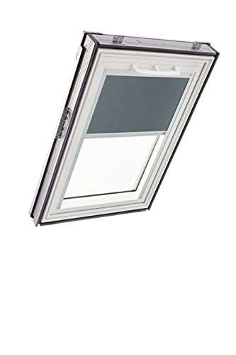 Original Roto Verdunkelungsrollo ZRV - Nahezu vollständige Verdunkelung - Führungsschiene Silber - Für Dachfenster der Baureihe Q - Größe 078/118 | 07/11 - Stofffarbe Dunkelgrau Original Roto Verdunkelungsrollo ZRV - Nahezu vollständige Verdunkelung - Führungsschiene Silber - Für Dachfenster der Baureihe Q - Größe 078/118 | 07/11 - Stofffarbe Dunkelgrau von Roto