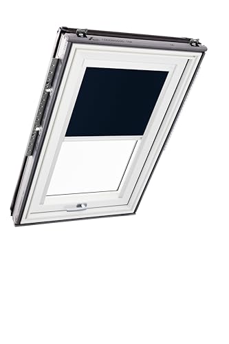 Original Roto Verdunkelungsrollo ZRV - Nahezu vollständige Verdunkelung - Führungsschiene Weiß - Dachfenster Baureihe Designo R6/R8, i8 und Classic 64/84 - Größe 074/098 | 07/09 - Stofffarbe Blau Original Roto Verdunkelungsrollo ZRV - Nahezu vollständige Verdunkelung - Führungsschiene Weiß - Dachfenster Baureihe Designo R6/R8, i8 und Classic 64/84 - Größe 074/098 | 07/09 - Stofffarbe Blau von Roto