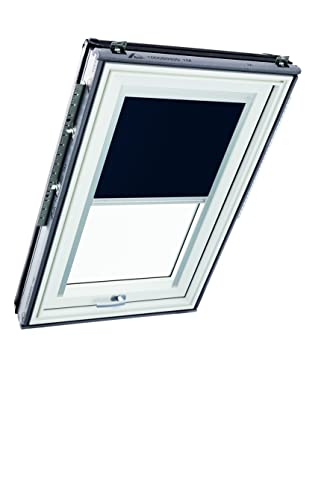 Original Roto Verdunkelungsrollo ZRV - Nahezu vollständige Verdunkelung - Führungsschiene Silber - Dachfenster Baureihe Designo R6/R8, i8 und Classic 64/84 - Größe 054/098 | 05/09 - Farbe Blau Original Roto Verdunkelungsrollo ZRV - Nahezu vollständige Verdunkelung - Führungsschiene Silber - Dachfenster Baureihe Designo R6/R8, i8 und Classic 64/84 - Größe 054/098 | 05/09 - Farbe Blau von Roto