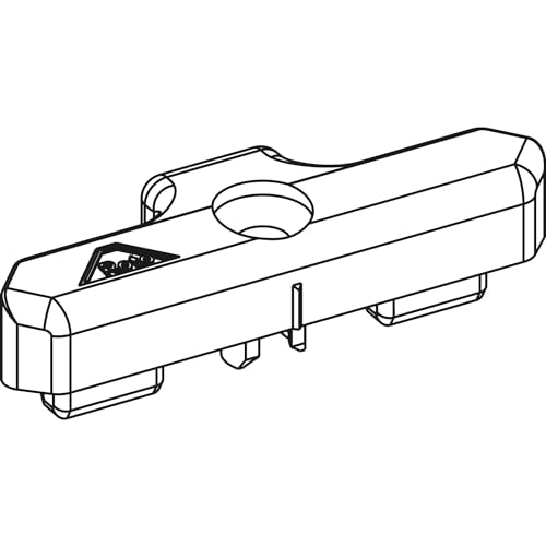 ROTO NT/NX Schließstück PVC 13V KBE/KÖMMERLING/TROCAL Zink von Roto