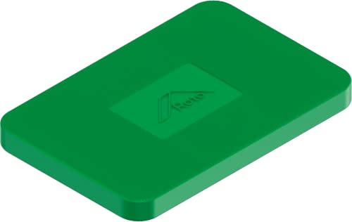 Roto/Gluske Distanzpalettensystem DISKOKLICK Unterlegplatte | 53 x 170 x 5 mm | Farbe grün | 250 Stück von Roto
