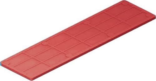 Roto/Gluske Verglasungsklotz GLAS-TEC GL-NM | 100 x 30 x 3 mm | Farbe rot | 1000 Stück von Roto