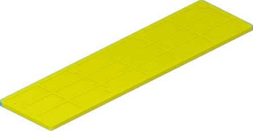 Roto/Gluske Verglasungsklotz GLAS-TEC GL-NM | 100 x 40 x 4 mm | Farbe gelb | 1000 Stück von Roto