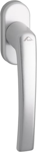 Roto Fenstergriff Line natursilber mit Schrauben Vierkant 7 x 35 mm von Roto
