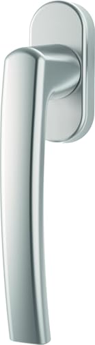 Roto Fenstergriff Line natursilber mit Schrauben Vierkantstift 7 x 37 mm von Roto