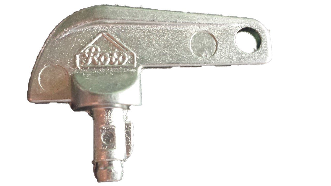 Roto Steckschlüssel Roto TS5236 Schlüssel für Drehsperre Standard, NT/Centro, silber (1 St), Steckschlüssel für Roto Drehsperre von Roto