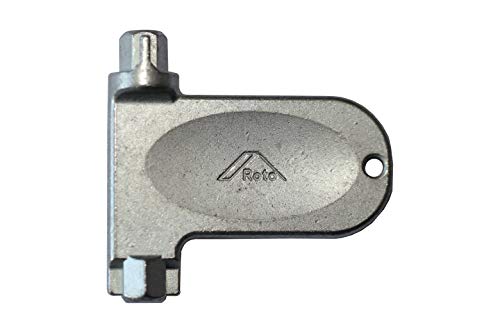 Original Roto Verstellschlüssel für Türbänder PS23/27 Silber von Roto