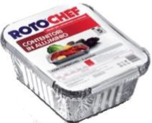 Rotofresh Set mit 12 Aluminiumwanne G5 + Deckel 2 Türen 5 Stück von Rotofresh