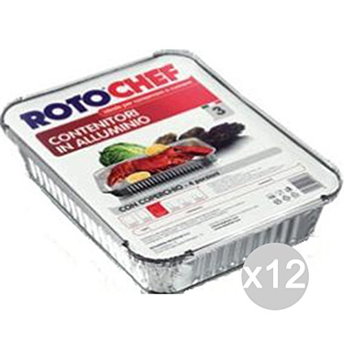 Set mit 12 ROTOFRESH Aluminiumwanne G3 + Deckel 4 Türen 2 Stück von Rotofresh