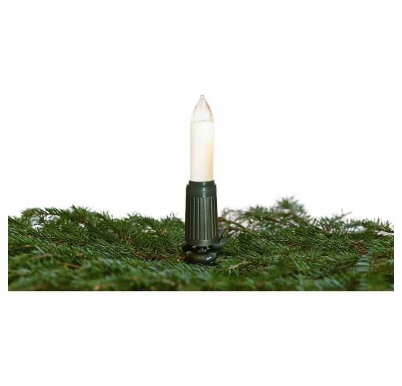 Rotpfeil LED-Lichterkette 15er Schaft-Lichterkette E14 elfenbein außen von Rotpfeil