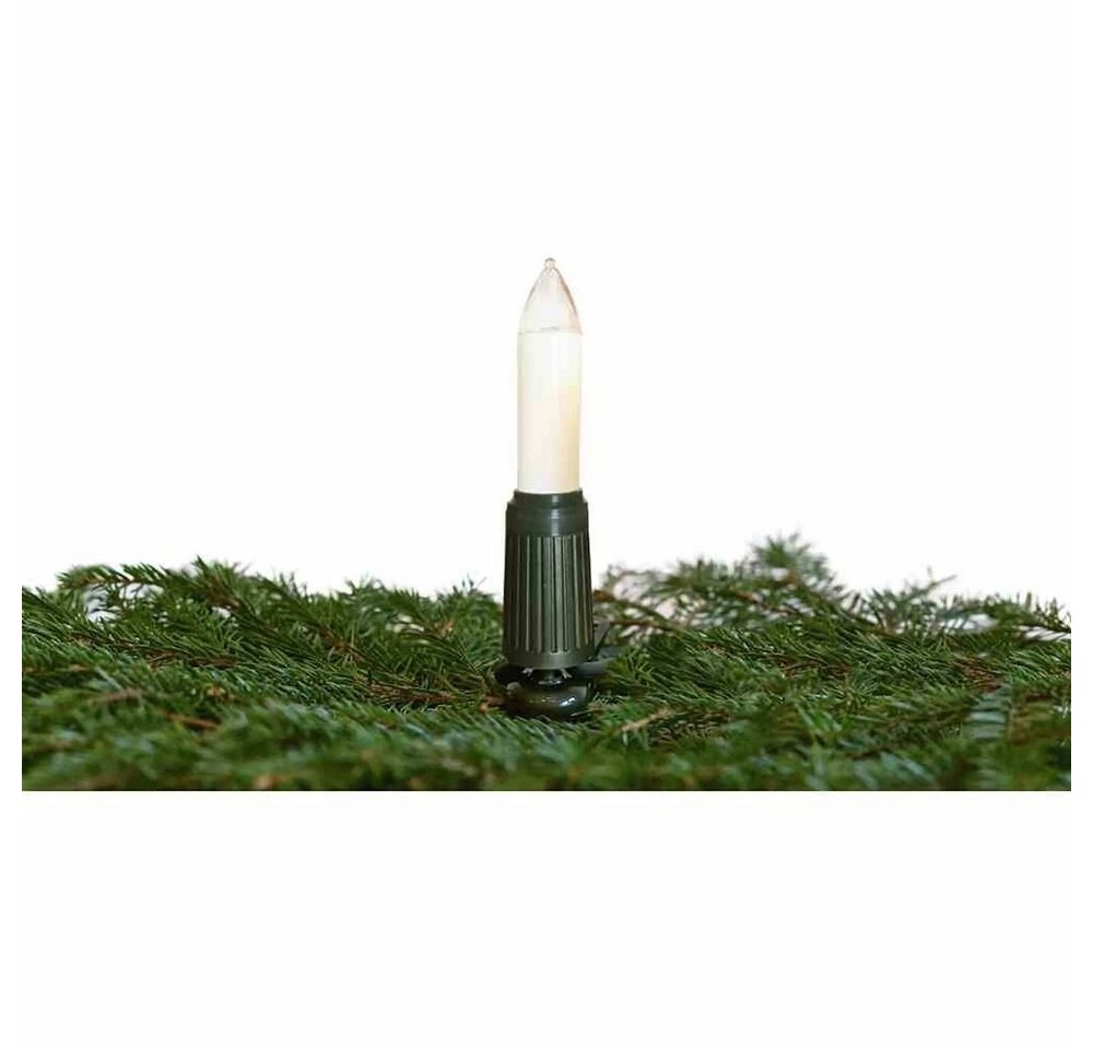 Rotpfeil LED-Lichterkette 15er Schaft-Lichterkette E14 elfenbein außen von Rotpfeil