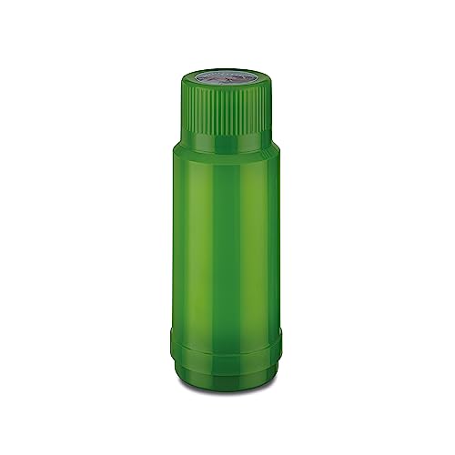 ROTPUNKT Isolierflasche 40 MAX 1,0 l Warm + Kalthaltung I langanhaltender Geschmack - Glaseinsatz I 24 Std heiß 36 Std kalt I schadstoffrei I gl. absinth von ROTPUNKT
