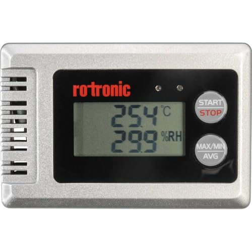 ROTRONIC HL-1D-SET Datenlogger für Feuchte und Temperatur mit Display Hydrolog, grau ROTRONIC HL-1D-SET Datenlogger für Feuchte und Temperatur mit Display Hydrolog, grau von Rotronic