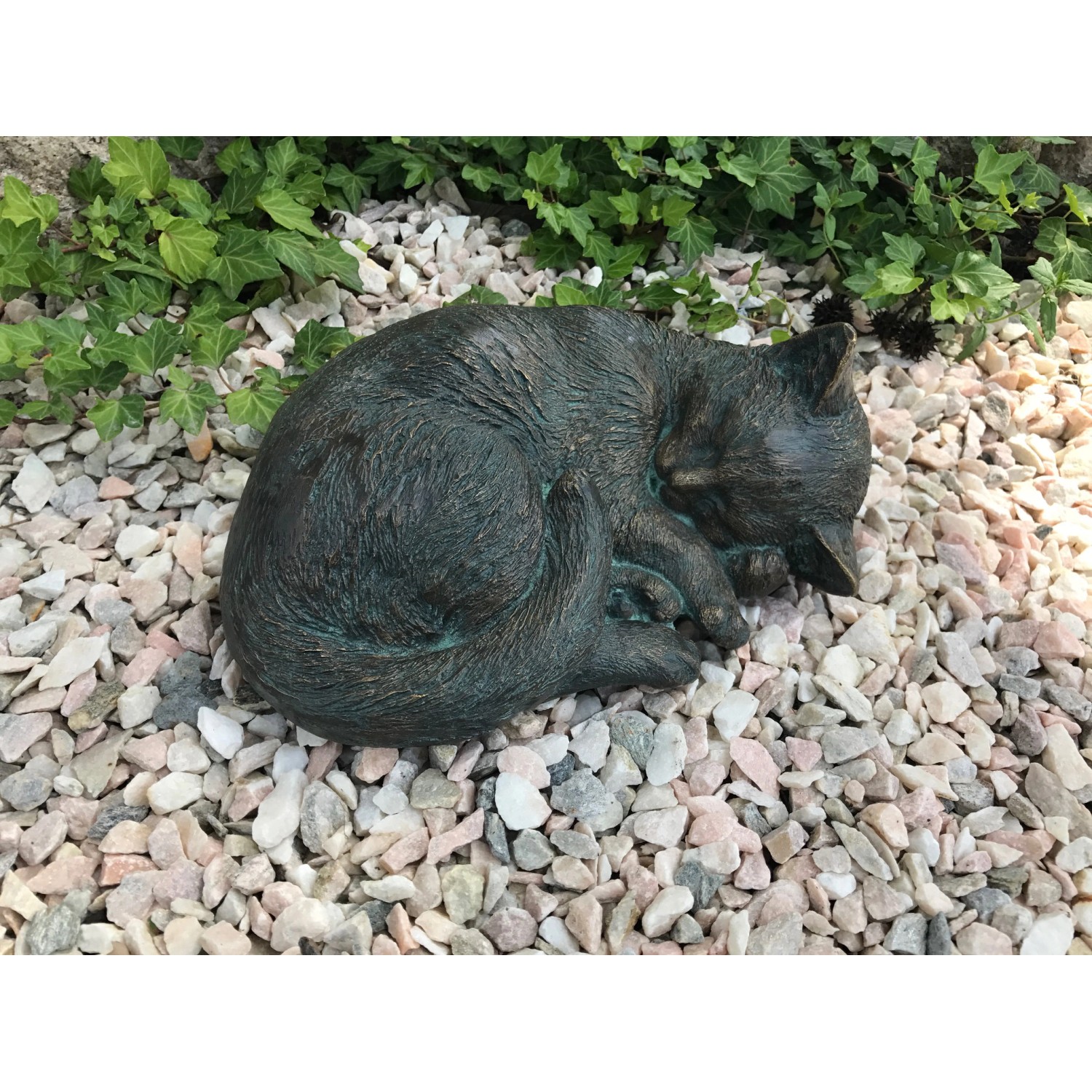 Rottenecker Bronze-Skulptur Katze von Rottenecker