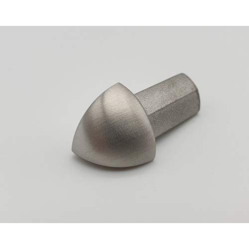 Außenecke Rundprofil 10 mm gebürstet für Edelstahlschienen Rotthues Fliesenschiene Viertelkreisprofil Außenecke Rundprofil 10 mm gebürstet für Edelstahlschienen Rotthues Fliesenschiene Viertelkreisprofil von Rotthues