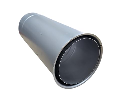 Mauermuffe Ø150 mm 50 cm lang kürzbar Wandfutter kürzbar Doppelwandfutter für Rauchrohr Ofenrohr Kaminrohr Mauermuffe Ø150 mm 50 cm lang kürzbar Wandfutter kürzbar Doppelwandfutter für Rauchrohr Ofenrohr Kaminrohr von Rotthues