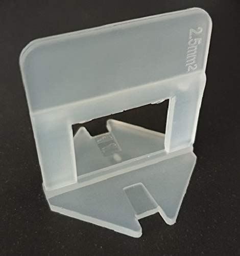 Zuglaschen 2,5 mm 1000 Stück Fliesen Nivelliersystem Fliesenstärke 3-12 mm - Verlegesystem Fliesenverlegung Fliesenverlegehilfe Fliesenverlegesystem Fliesennivelliersystem von Rotthues