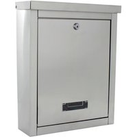 Rottner Tresor Briefkasten »Tarvis«, edelstahlfarben, Edelstahl, (B x H:) 31 x 40 cm - grau von Rottner Tresor