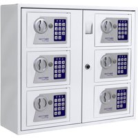 Rottner Tresor Schlüsselschrank »Key System«, weiß, Stahl, (B x H:) 53,5 x 46,5 cm - weiss von Rottner Tresor