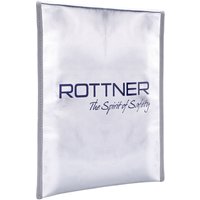 Rottner - fire bag A4, feuerfest, silber von Rottner