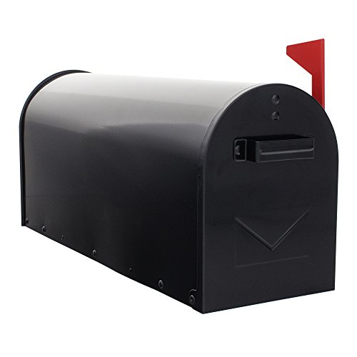 Rottner T00217 US-Mailbox, Schwarz, 220 x 165 x 480 mm von Rottner