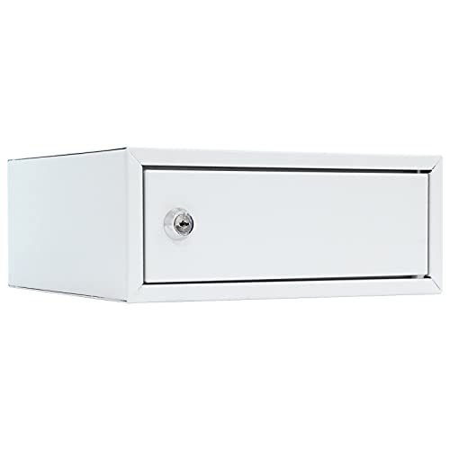 Rottner Wertfach Home Case 1, Zylinderschloss mit 2 Schlüssel, Lichtgrau, BxH 250x100 mm von Rottner