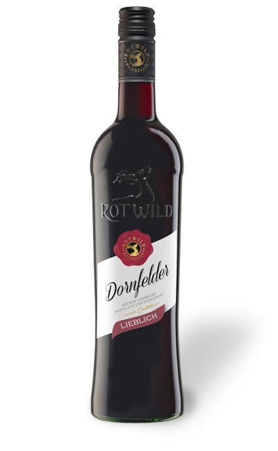 Rotwild Rotwein Dornfelder Lieblich Deutschland 1 x 0,75 L von Rotwild