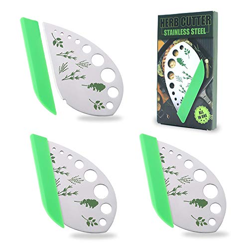 3 Stück Edelstahl Kräuterschneider Abisolierzange 9 Löcher Küche Blatt Herb Stripper 2 in 1 Design Herb Stripper Tool Herb Leaf Stripping Tool Metall Herb Pealer Remover 3 Stück Edelstahl Kräuterschneider Abisolierzange 9 Löcher Küche Blatt Herb Stripper 2 in 1 Design Herb Stripper Tool Herb Leaf Stripping Tool Metall Herb Pealer Remover von Roucerlin