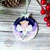 Erinnerungs-Weihnachtsbaum-Dekoration, Erinnerungs-Andenken, Baby - Und Kinderverlustgeschenk von Roughcutdesignsuk