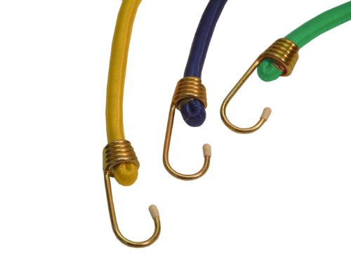 OLYMPIA Bungee Cord Set Grün 6 Stück 12 mm x 900 mm von Olympia