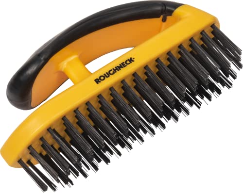 ROUGHNECK Block Wire Brush With Handle von Roughneck