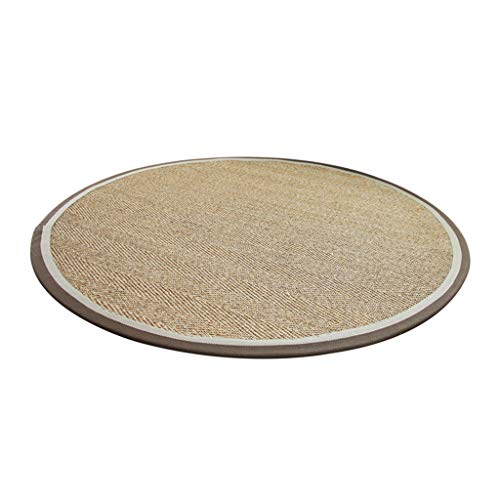 Round rugs Runder Teppich Sisal Teppich Hause Wohnzimmer Teppich 100cm Wohnzimmer Couchtisch Teppich Computer Drehstuhl Teppich tragen von Round rugs