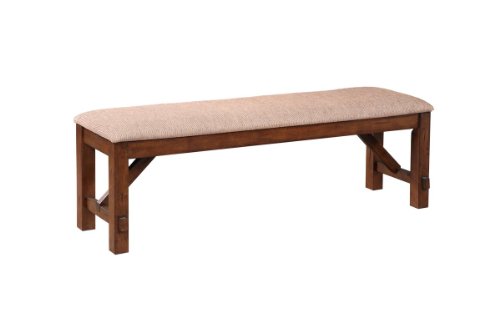 Roundhill Furniture Karven Esszimmerbank aus Massivholz von Roundhill Furniture