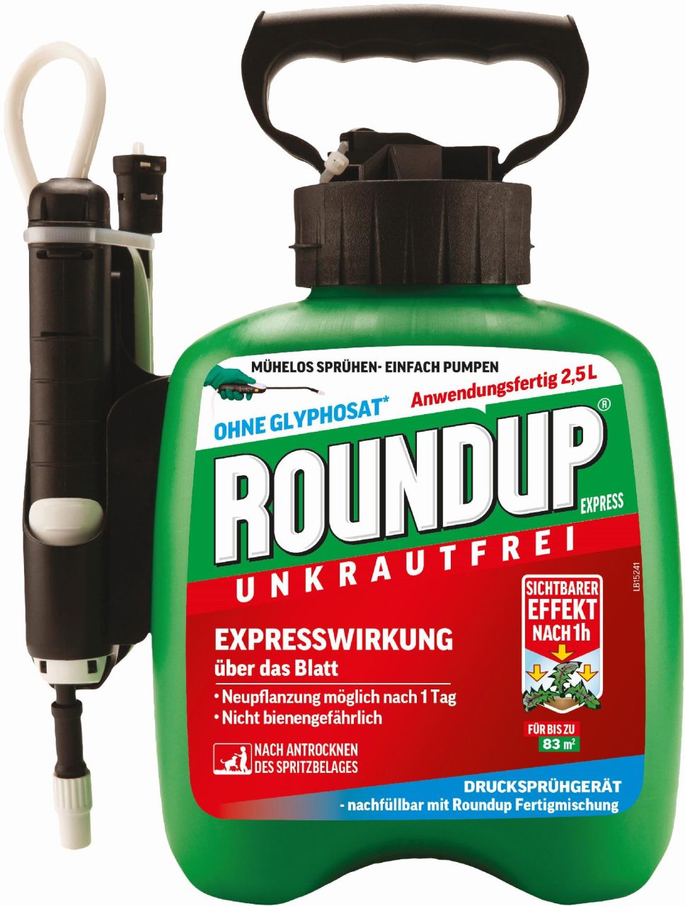 Roundup Express Drucksprühgerät - 2,5 Liter von Roundup