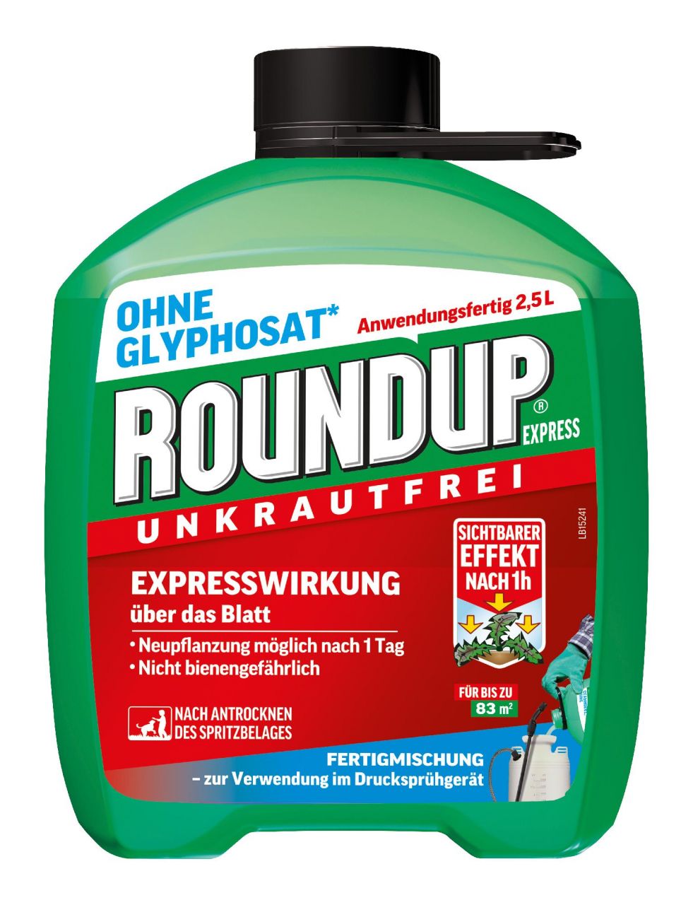Roundup Express Fertigmischung - 2,5 Liter von Roundup