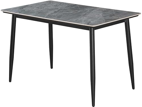 Esstisch Kenzo | 120 x 70 x 75 cm | Grau/Stein von Rousseau