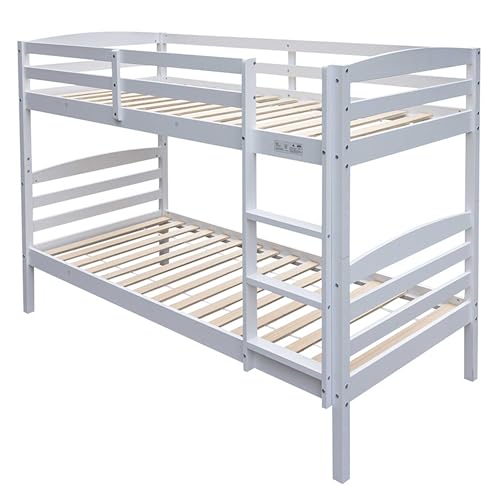 Etagenbett Roy 90x200 | teilbar | Kiefer weiß von Rousseau