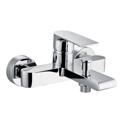 Rousseau 4057824 nordé Mischbatterie für Badewanne/Dusche Chrom von Rousseau