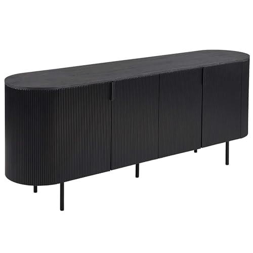 Rousseau Sideboard Lagos | 200 x 45 x 80 cm | Dunkelbraun von Rousseau