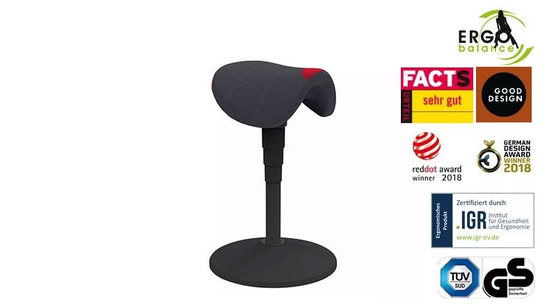 Rovo Chair Solo 3840 Sitzhocker mit Sattelsitz von Rovo CHAIR