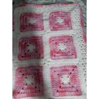 Multi-Tone Baby Decke Häkeln Einzigartige Handgemachte von RowJo