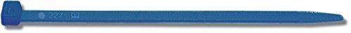 ROWA it5203/C DTE Kabelbinder 2,5 cm x 98 mm Polyamid 6.6 mit Eisen blau (100 Stück) von Rowa