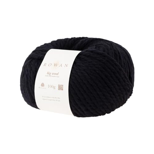 Big Wool von Rowan schwarz von Rowan