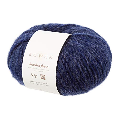 Rowan 9802176-00272 Handstrickgarn, 65% Wolle, 30% Alpaka, 5% Polyamid, Blue Grotto, onesize von Rowan
