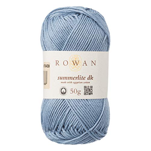 Rowan 9802191-00469 Handstrickgarn, 100% Baumwolle, Favourite Denim, onesize von Rowan