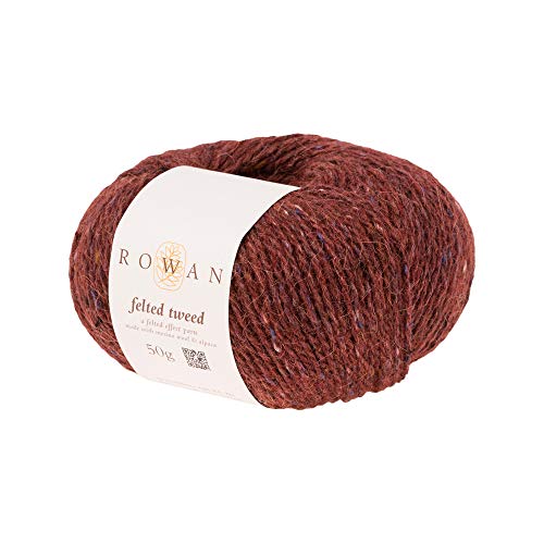 Rowan Felted Tweed, Z036000-00196, Farbe: Barn Red, Handstrickgarne von Rowan