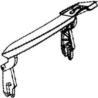 Ersatzteil - Roter Öffnungshebel - Rowenta Ersatzteil - Roter Öffnungshebel - Rowenta von Rowenta